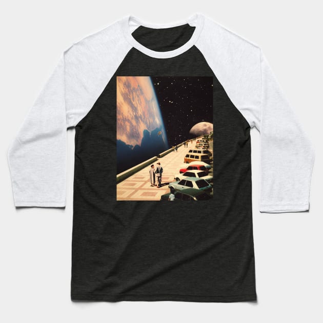 PROMENADE IN SPACE Baseball T-Shirt by Taudalpoi